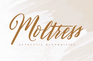 Moltress Script Font Download