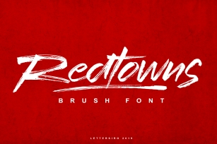 Redtowns Font Font Download