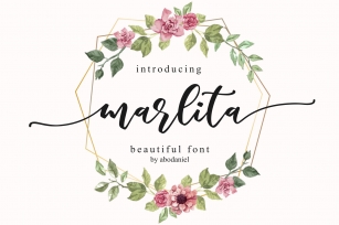 marlita -beautiful font- Font Download