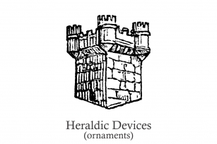 Heraldic Devices Premium Font Download