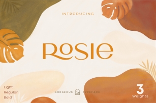 Rosie Sans - Gorgeous Typeface Font Download
