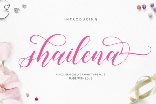 Shailena Script Font Download