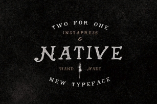 Native Instapress Font Download