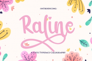 Raline | A New Calligraphy Modern Script Font Download