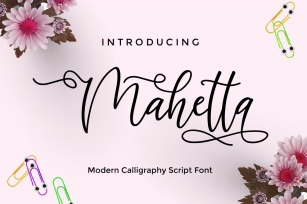Mahetta Script Font Download
