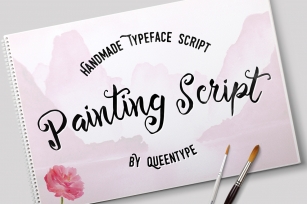 Painting Script + Bonus Font Download