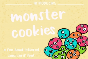 Monster Cookies Font Download