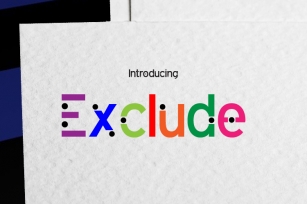 Exclude Font Download