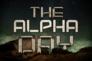 The Alpha day Font Download
