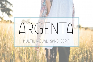 Argenta | Multilingual Sans Serif Font Download