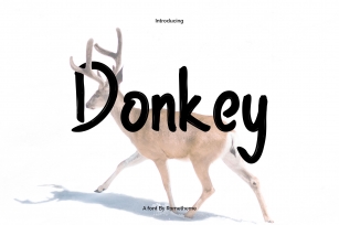 Donkey Font Font Download