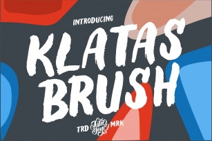 Klatas Brush Font Download