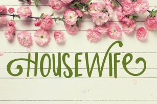 PN Housewife Font Download
