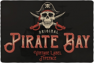 Pirate Bay Typeface Font Download
