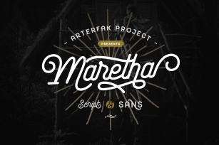 Maretha Font Duo Font Download