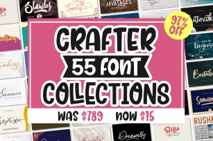 BEST CRAFTER FONT COLLECTIONS Font Download