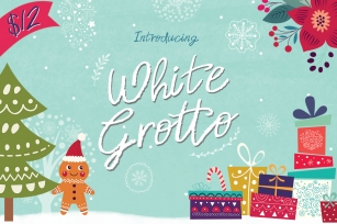 White Grotto Script Font Download