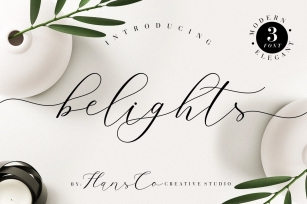 Belights Font Download