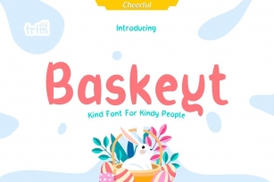 Baskeyt - Kind Font for Kindly People Font Download