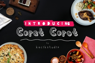 Corat Coret Font Download