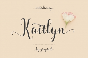 Kaitlyn Script Font Download