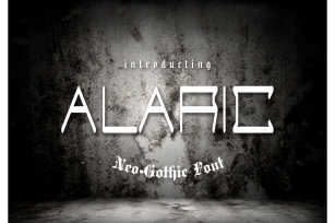 Alaric Neo-Gothic Font Font Download