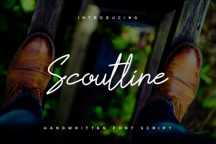 Scoutline Font Font Download