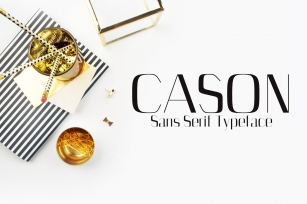 Cason Sans Serif Typeface Font Download
