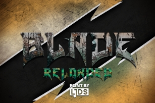 Blade Reloaded Font Download