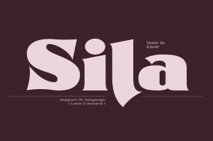 Sila - Serif Modern Font Download