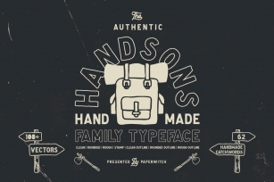 Handsons Typeface Font Download
