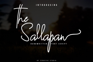 The Sallapan Font Download