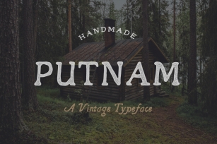 Putnam | A Vintage Typeface Font Download