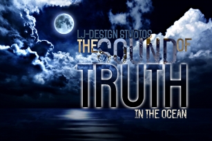 The Sound of Truth Font Download