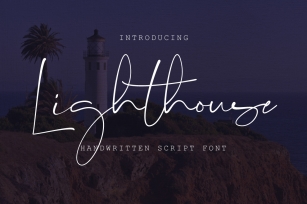 Lighthouse Script Font Font Download