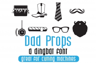 DB Dad Props Font Download