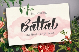 Battal Script Font Font Download