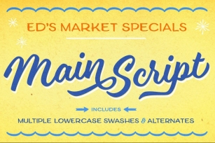 Eds Market Main Script Font Download