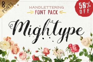 Mightype Handlettering Font Pack Font Download