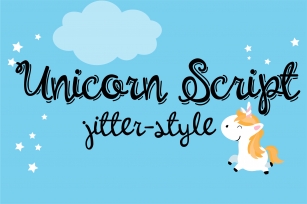 PN Unicorn Script Jitter Font Download