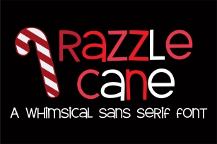 ZP Razzle Cane Font Download