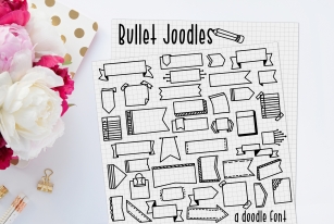 Bullet Joodles Font Download