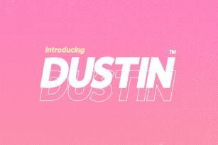 Dustin Font Family Font Download