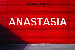 ANASTASIA, A modern typeface Font Download