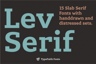 Lev Serif Font Download
