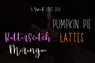 A Sweet Font Duo Font Download
