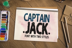 My name is Captain Jack Font Download