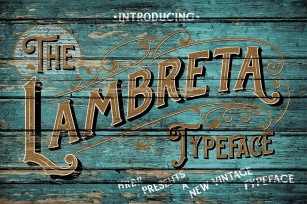 The Lambreta Font Duo Font Download