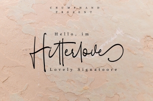 Hitterlove | Lovely Script Font Download
