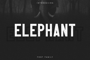 Elephant Font Family Font Download